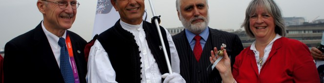 Bells on Millennium Bridge for Olympic&nbsp;Truce