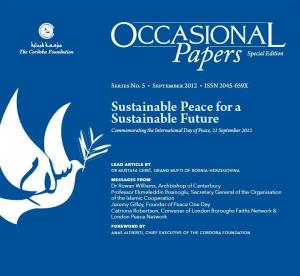 Sustainable Peace for a Sustainable Future - pic